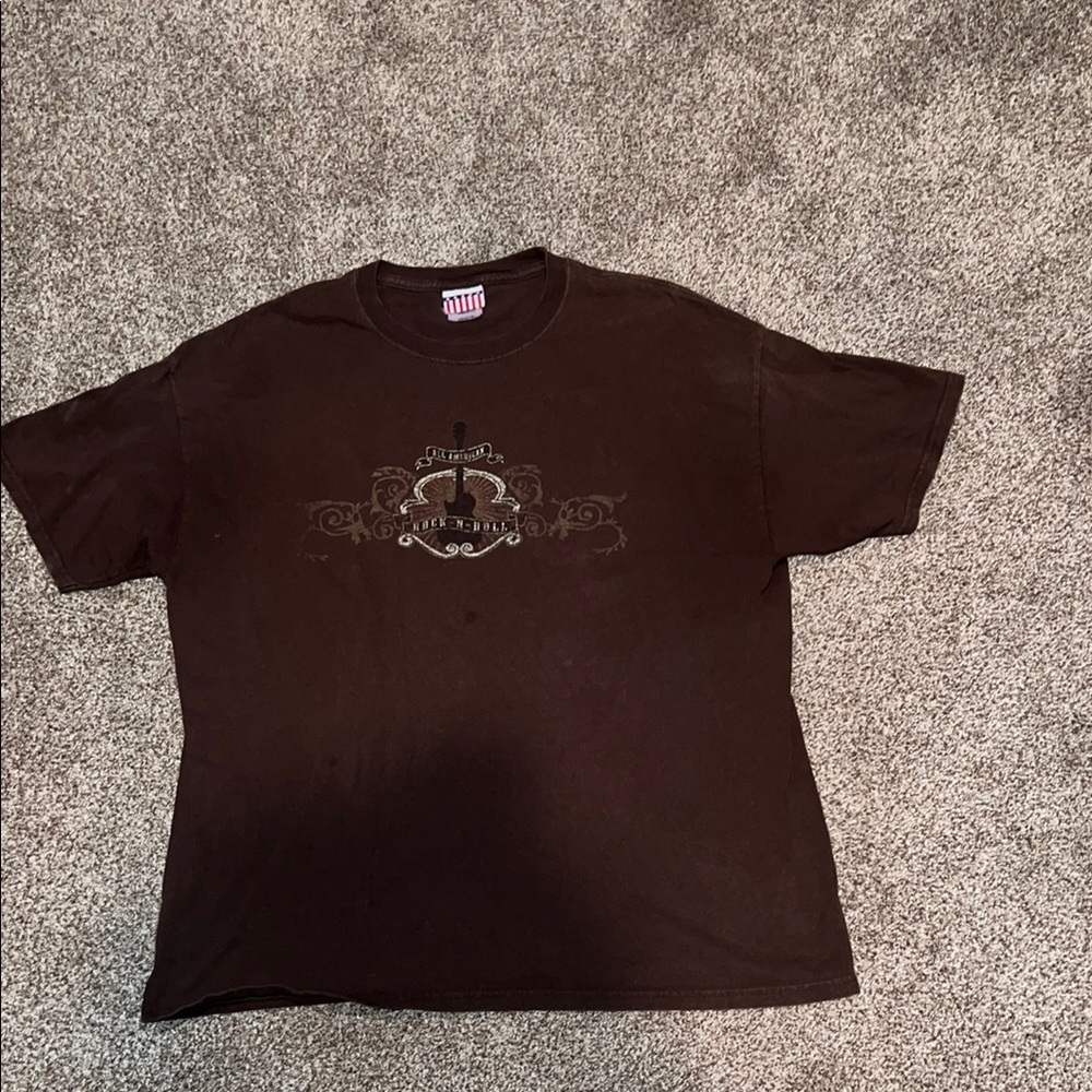 Brown Graphic T-Shirt